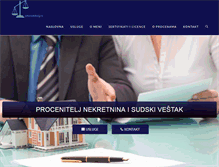 Tablet Screenshot of procenitelj.rs